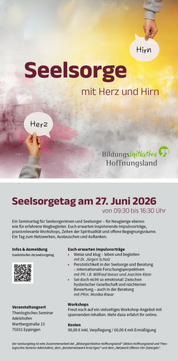 Seelsorgetag Werbung 40 proz